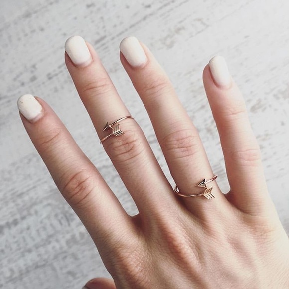 Southern Gypsy Charm Jewelry - 🆕 BOHO GOLD ADJUSTABLE ARROW RING